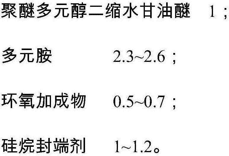 Synthesis of waterborne epoxy curing agent and preparation method of waterborne epoxy curing agent