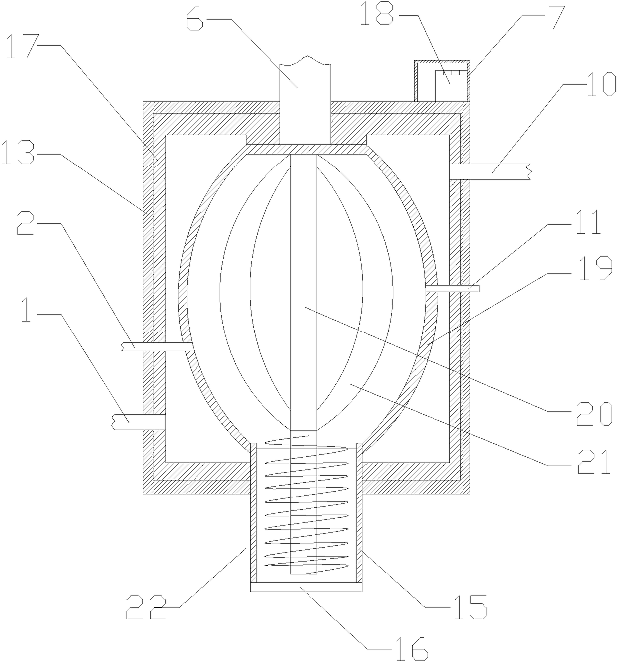 Fermentation device for functional zinc-rich feed additive