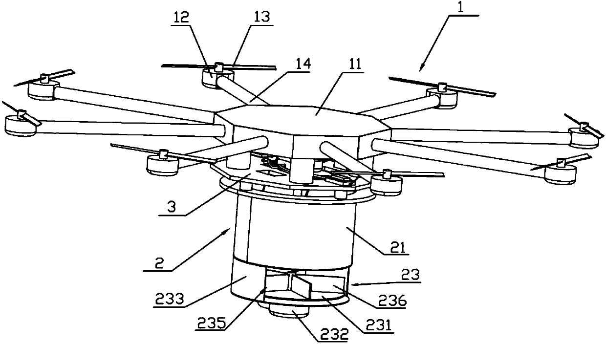Onboard device suitable for sowing job of unmanned aerial vehicle and sowing method