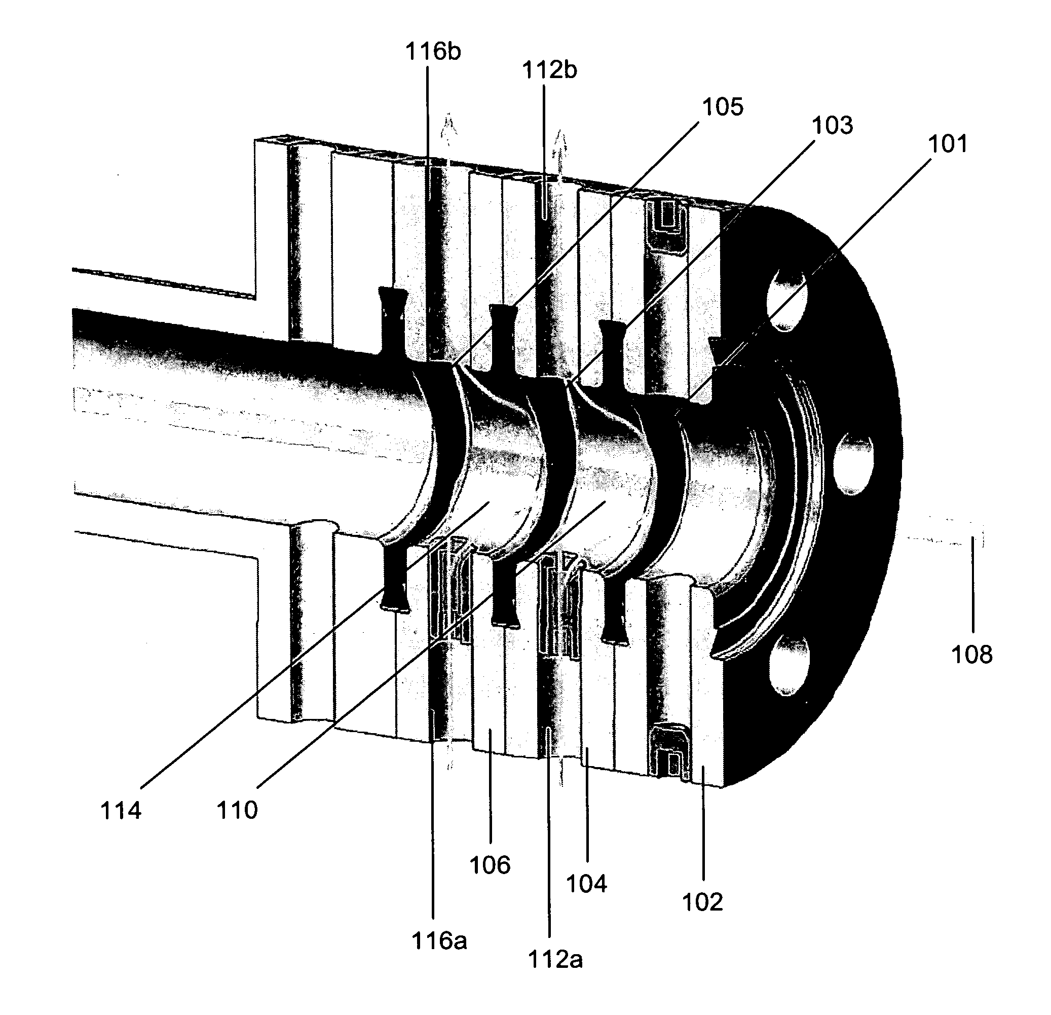 Higher pressure, modular target system for radioisotope production