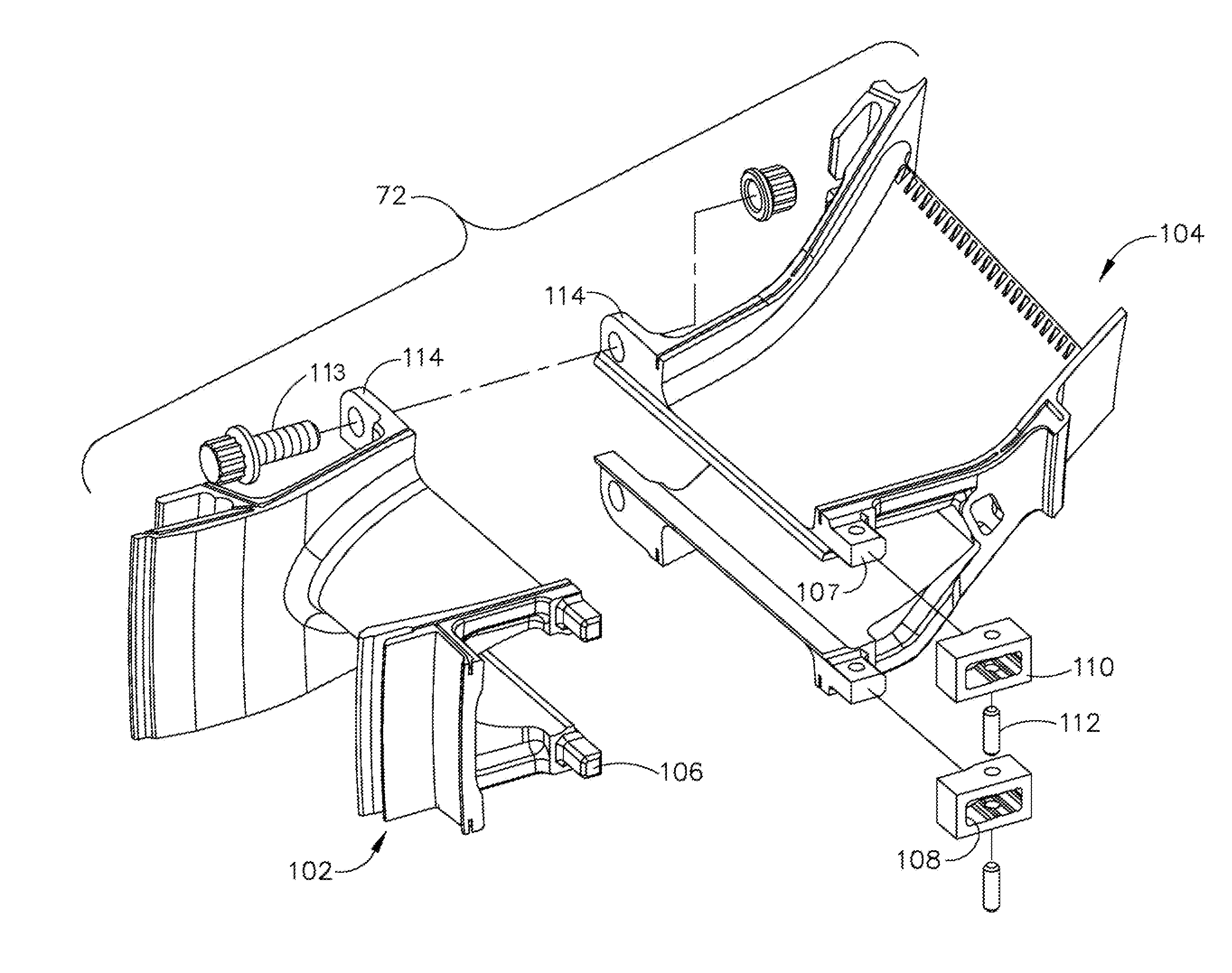 Split fairing for a gas turbine engine