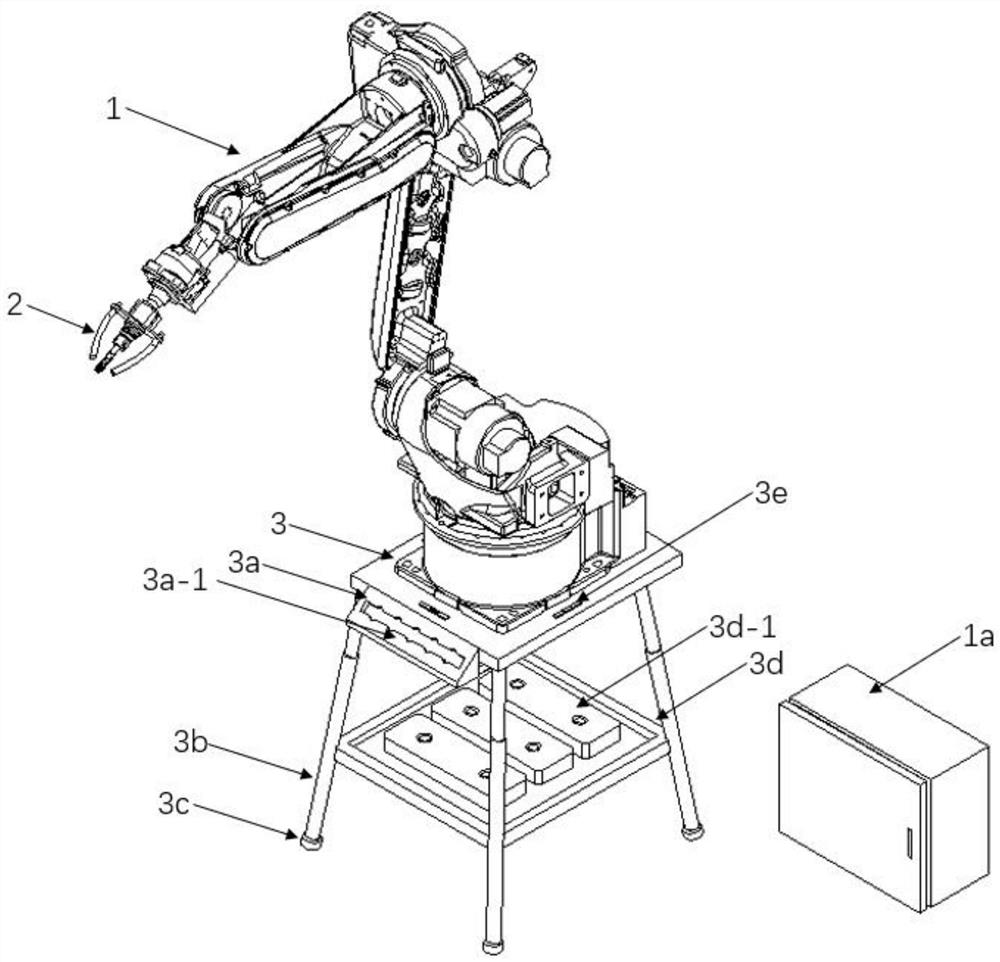 Glass fiber reinforced plastic pipeline intersecting line milling device based on industrial robot