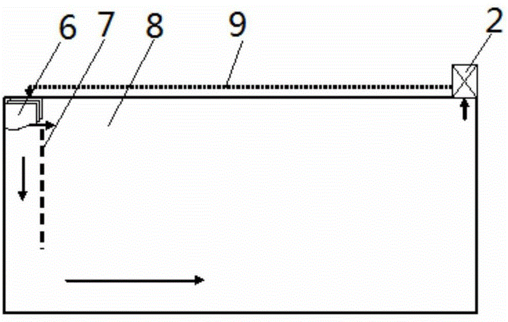 Method for driving external circulation of water to realize aeration oxygenation by utilizing natural wind energy to lift water