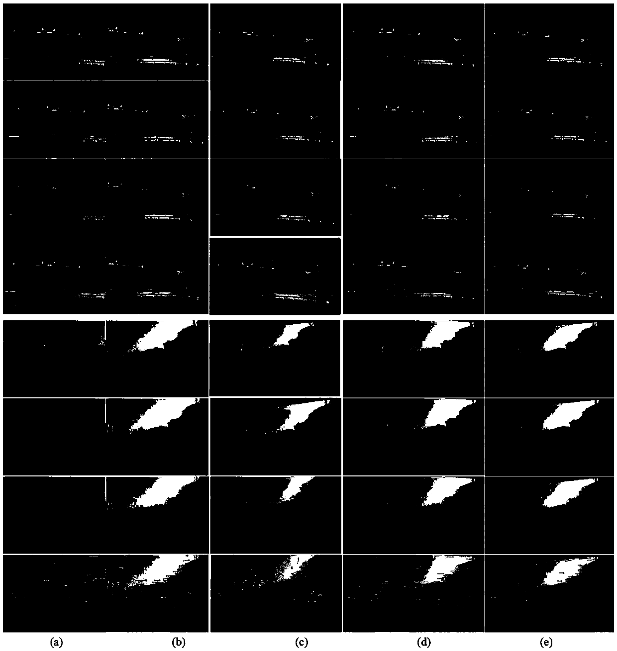 Stereo image stitching method based on content of images