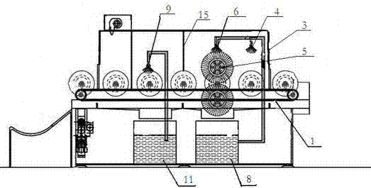 Retirement composite insulator surface cleaning system