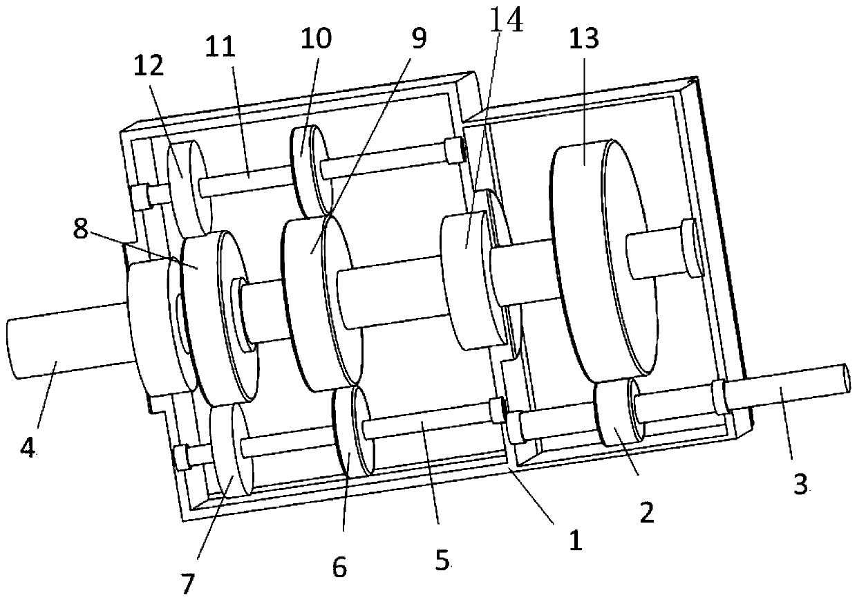 Torque shunting speed reducer and application method, detection and control system thereof