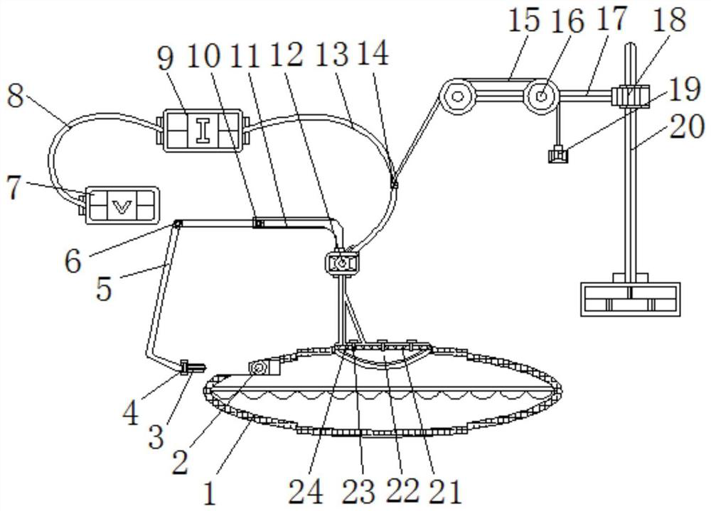 A wearable visual stimulation device for anti-shedding experimental animals