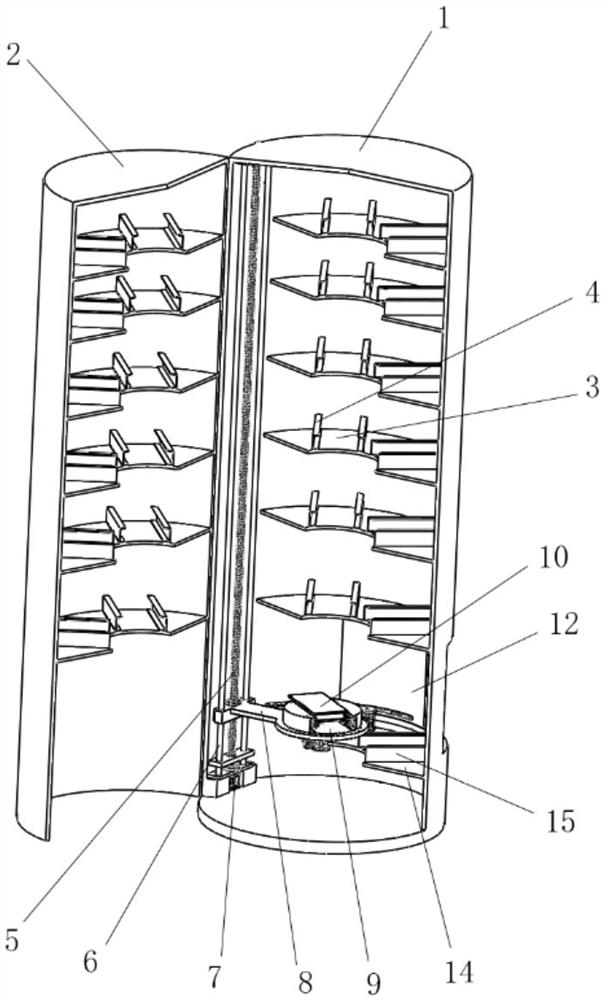 An integrated shoe cabinet for changing shoes and storing them