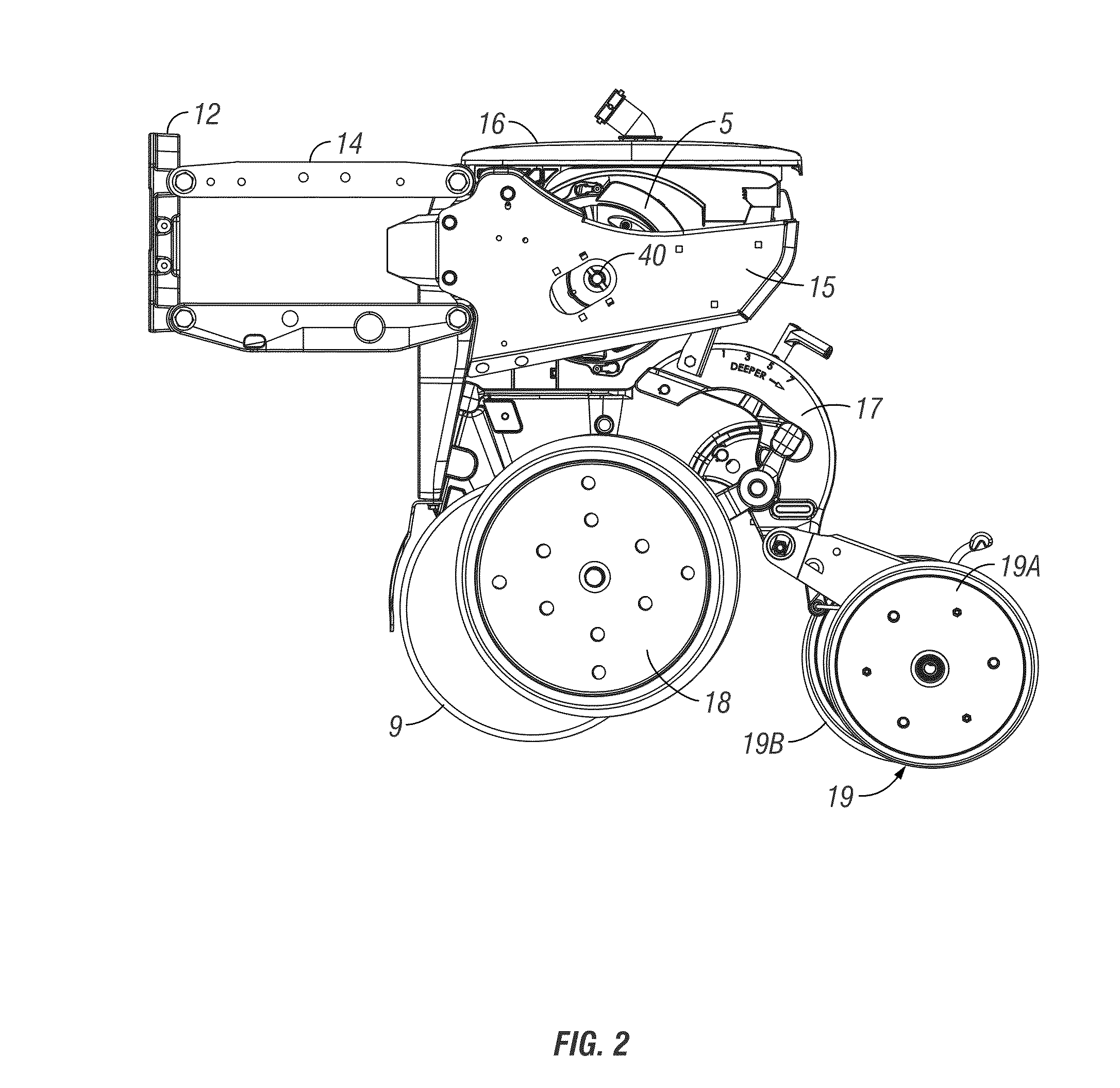 Air seed meter disc with flow directing pockets