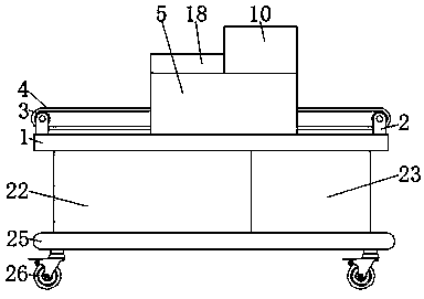 Duck egg washing device for salted duck egg production