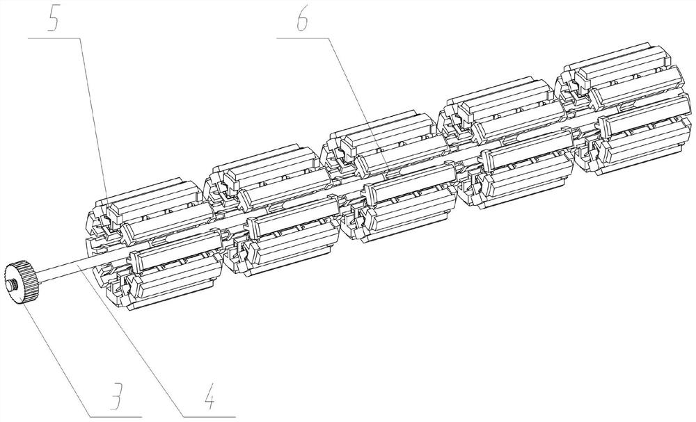 Roller device for textile machine