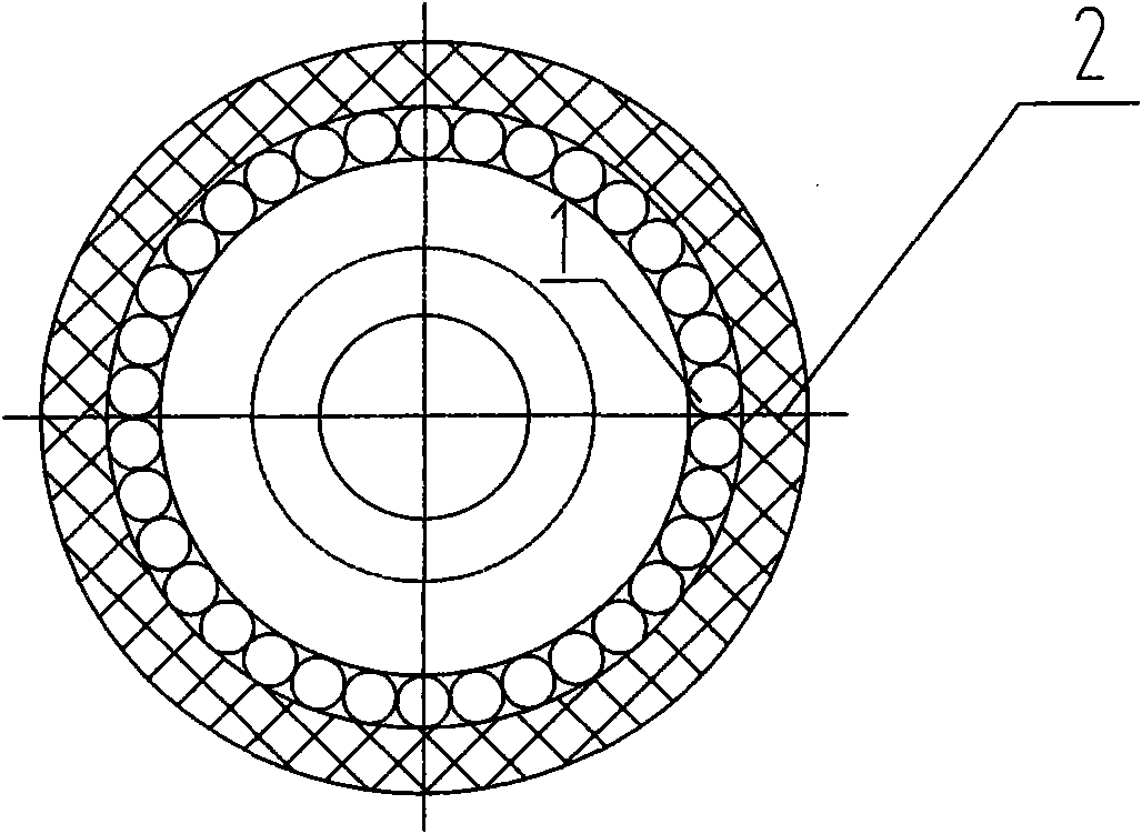 Sewage water source heat exchanger