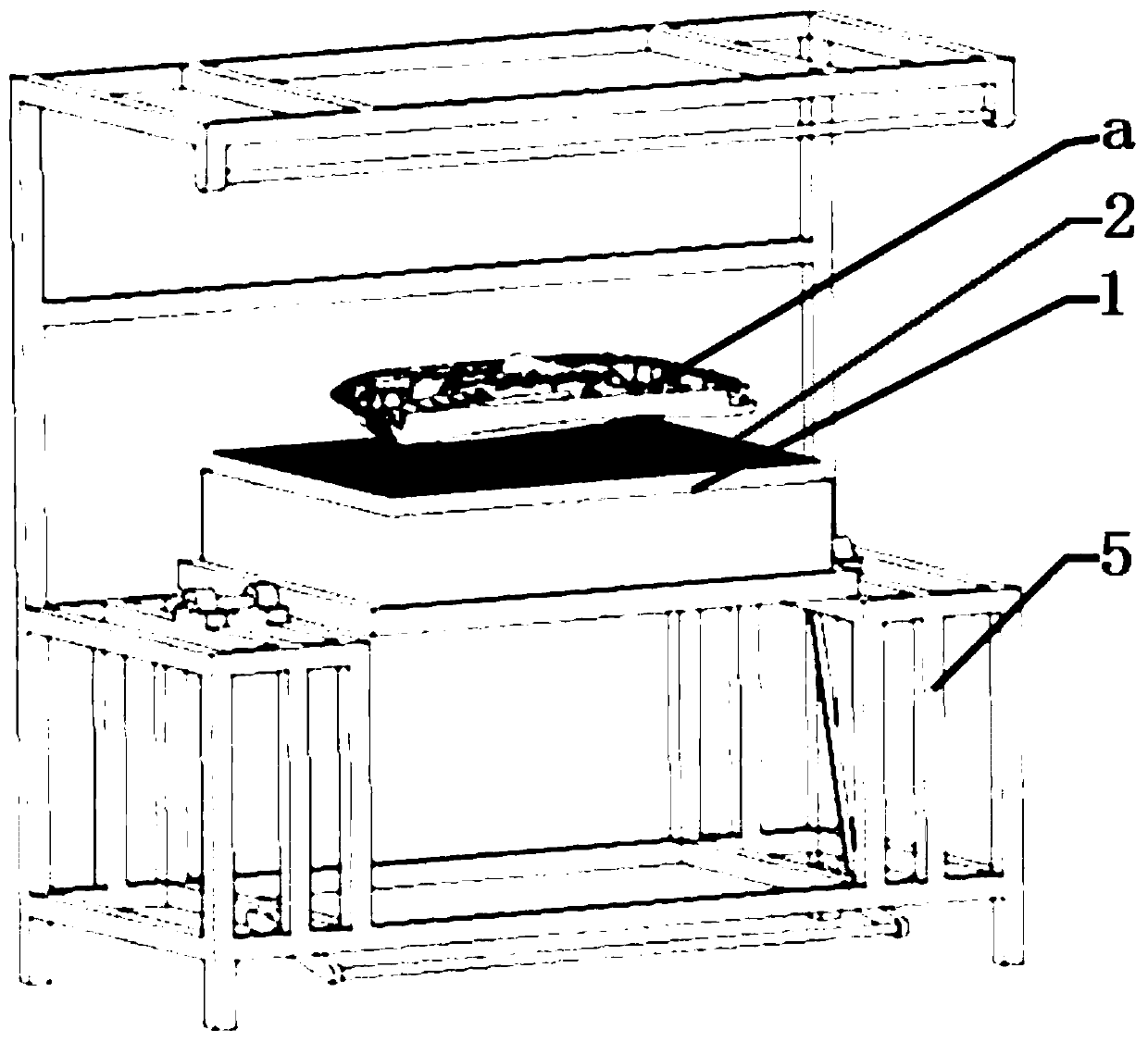 Novel universal flexible automobile door panel assembly jig