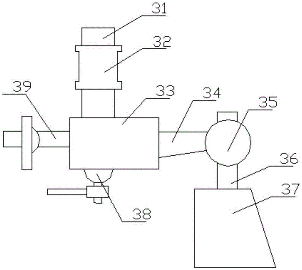 Leather grooving machine