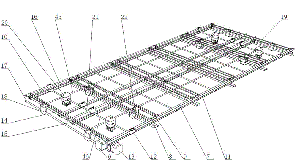 Matrix type 3D printer and printing method thereof