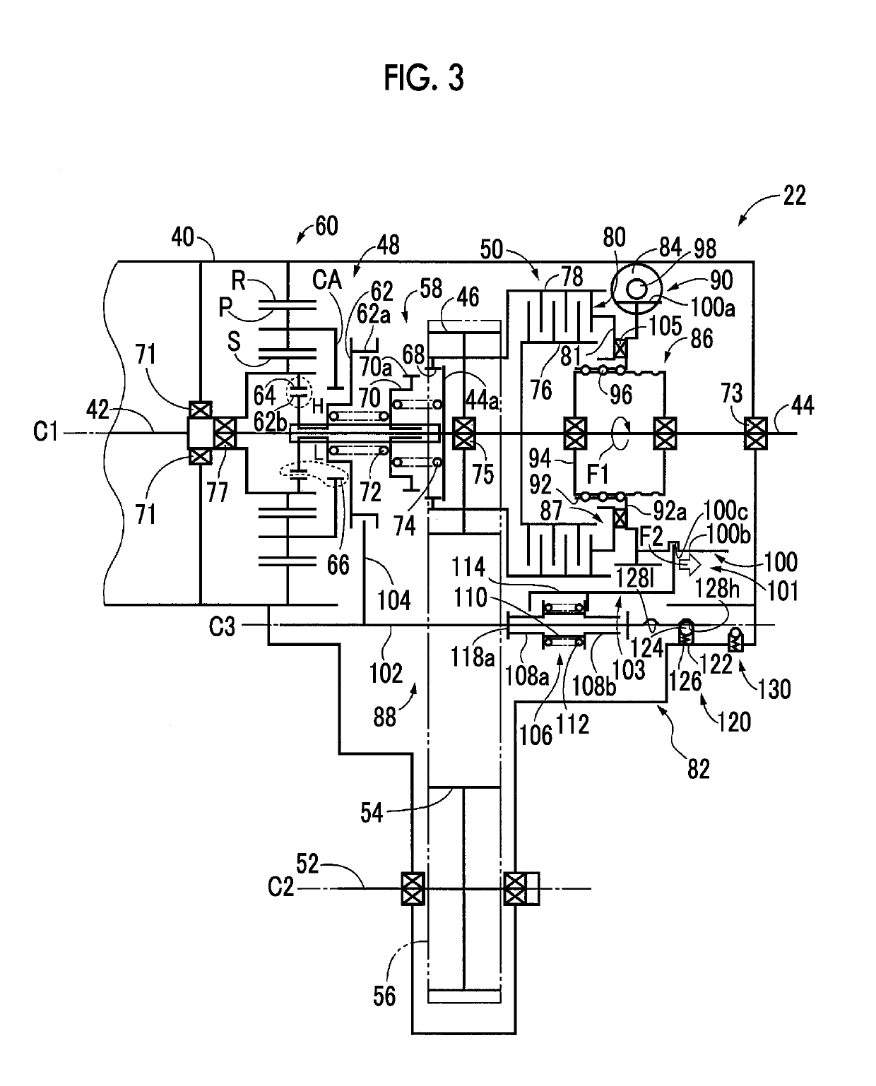 Control device for four-wheel-drive vehicle and control method for four-wheel-drive vehicle