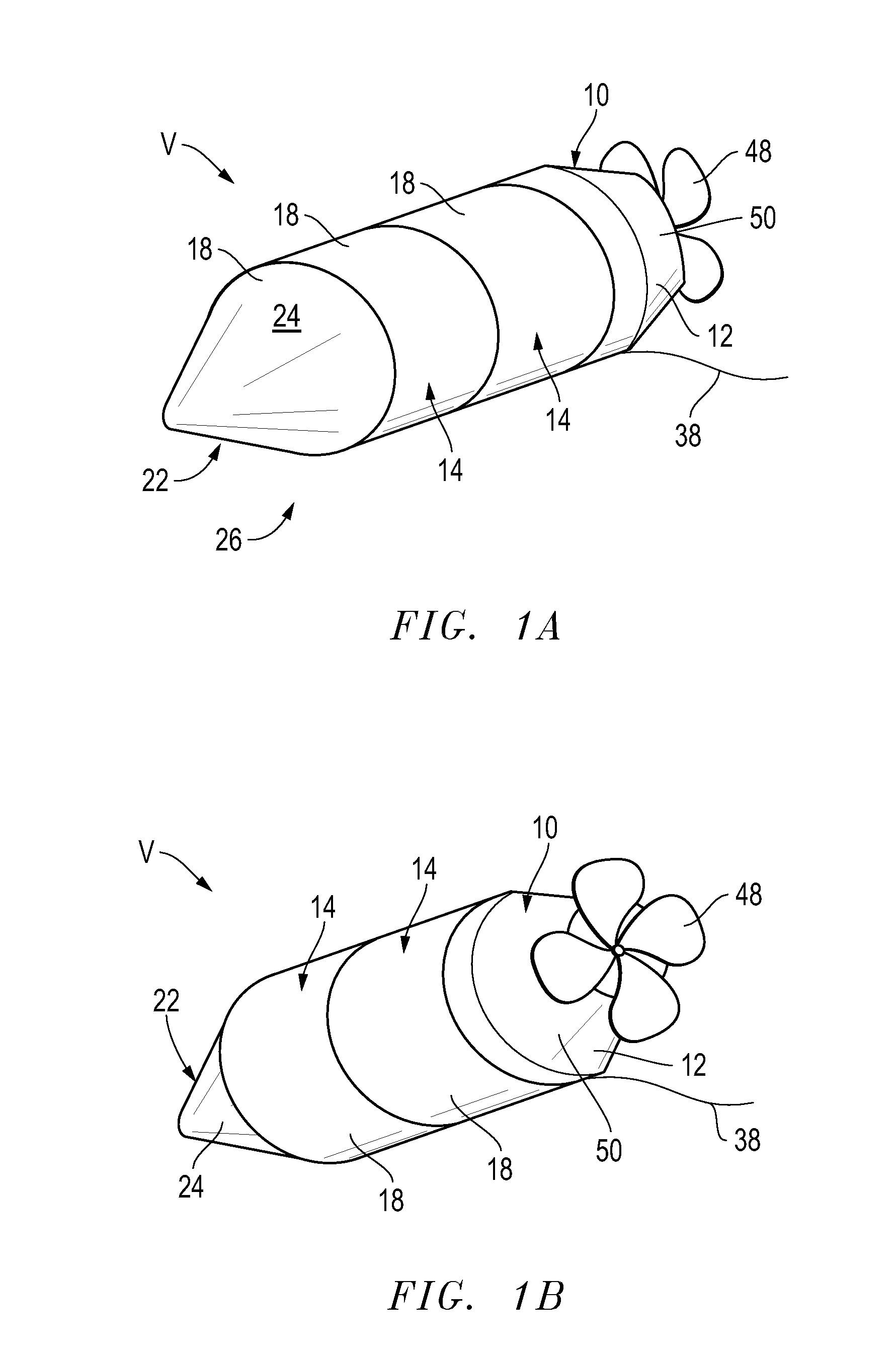 Encapsulated Underwater Vehicle Modules