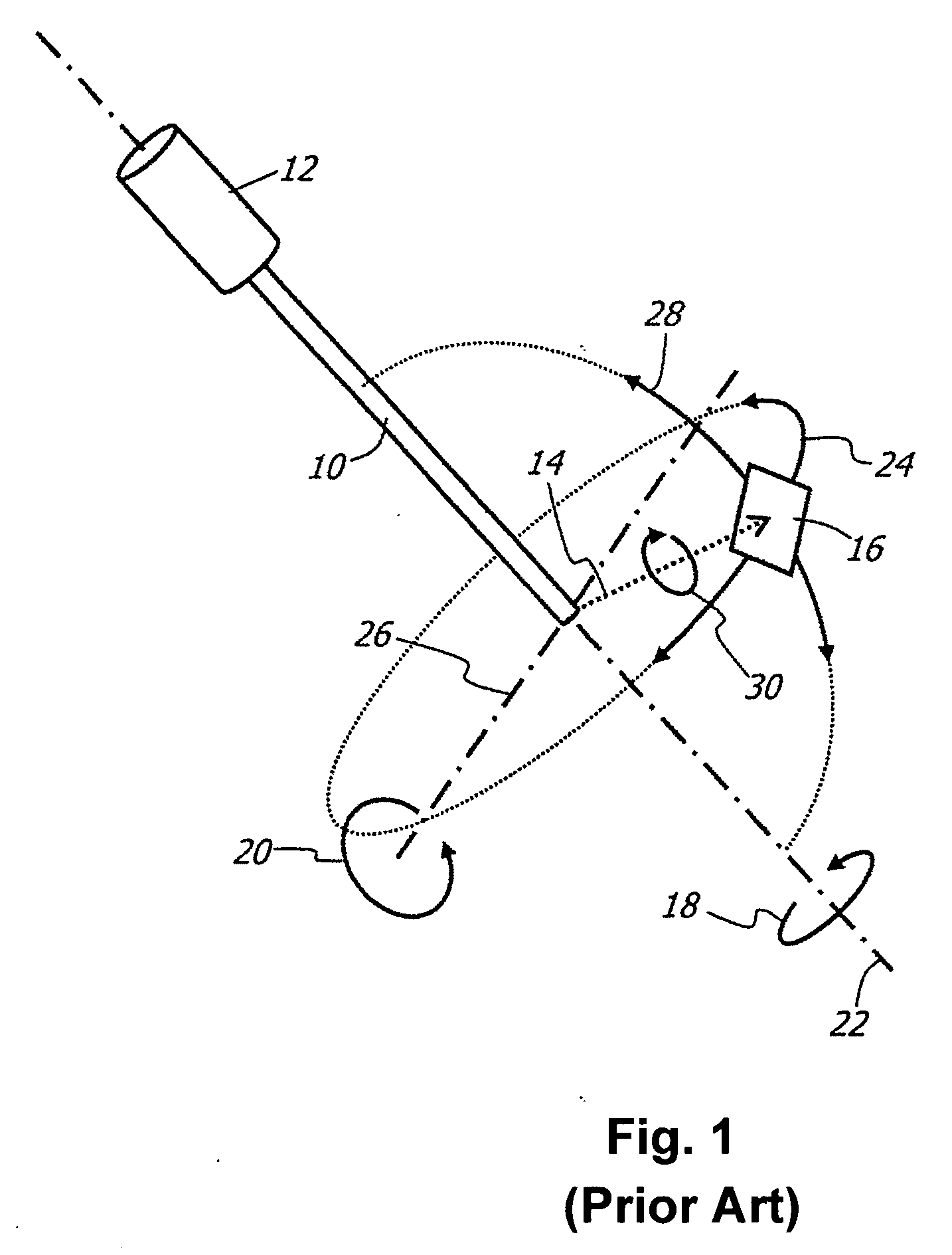 Variable direction of view instrument with distal image sensor