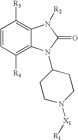 Benzimidazole compounds having nociceptin receptor affinity