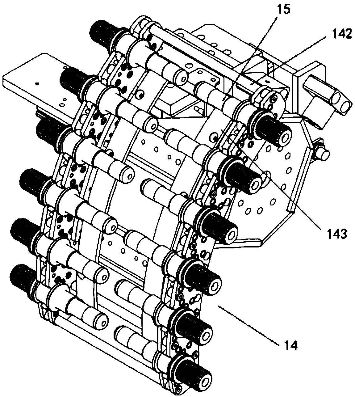 Axle shaft tool changer tool