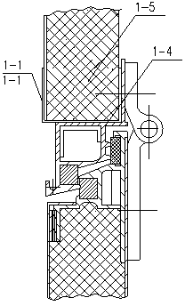 Pressing frame applicable to shelter of field operation vehicle