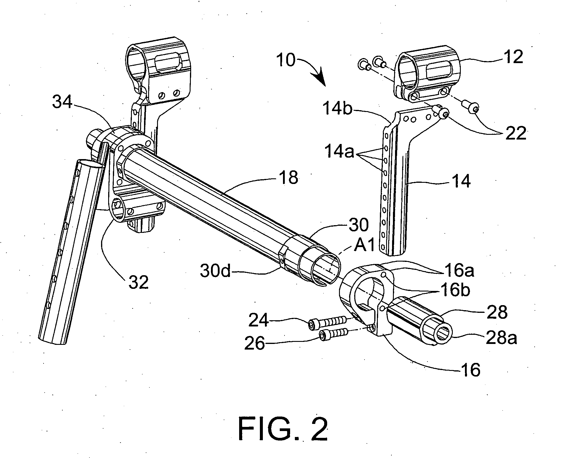 Rear wheel mount and optional suspension for wheelchair