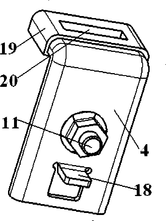 Vehicle window glass lifting device and its mounting method