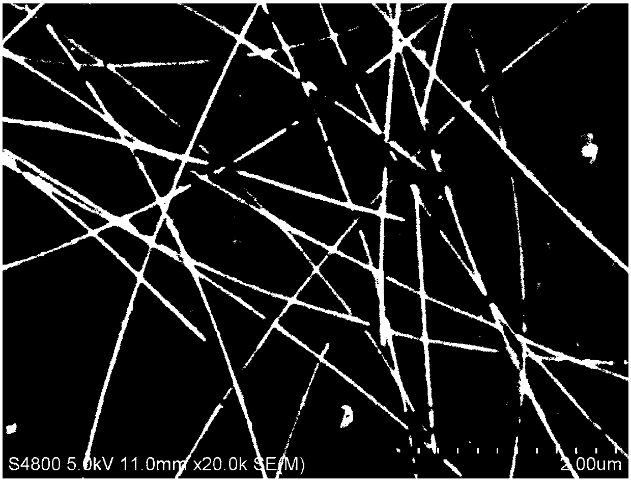 Silver nanowire etching method, transparent conductive electrode and preparation method thereof