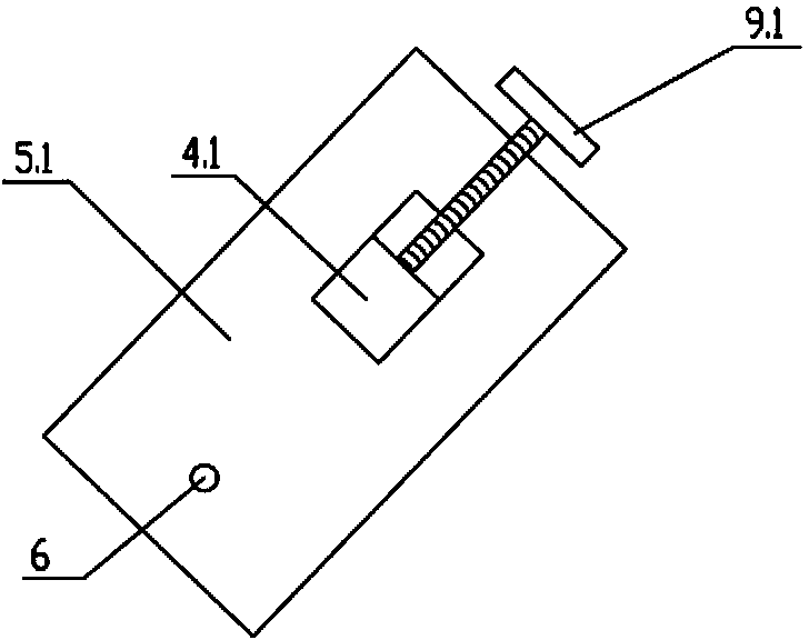 Stereotaxic four-point pigeon brain localization device and operation method thereof