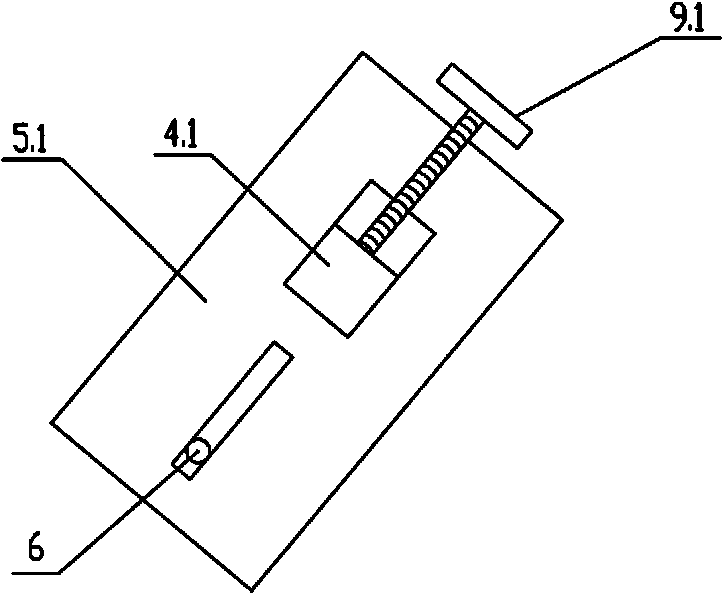 Stereotaxic four-point pigeon brain localization device and operation method thereof