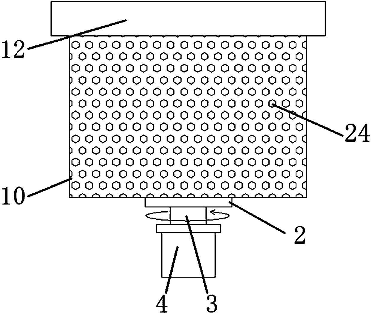 Domestic rotary squeezer