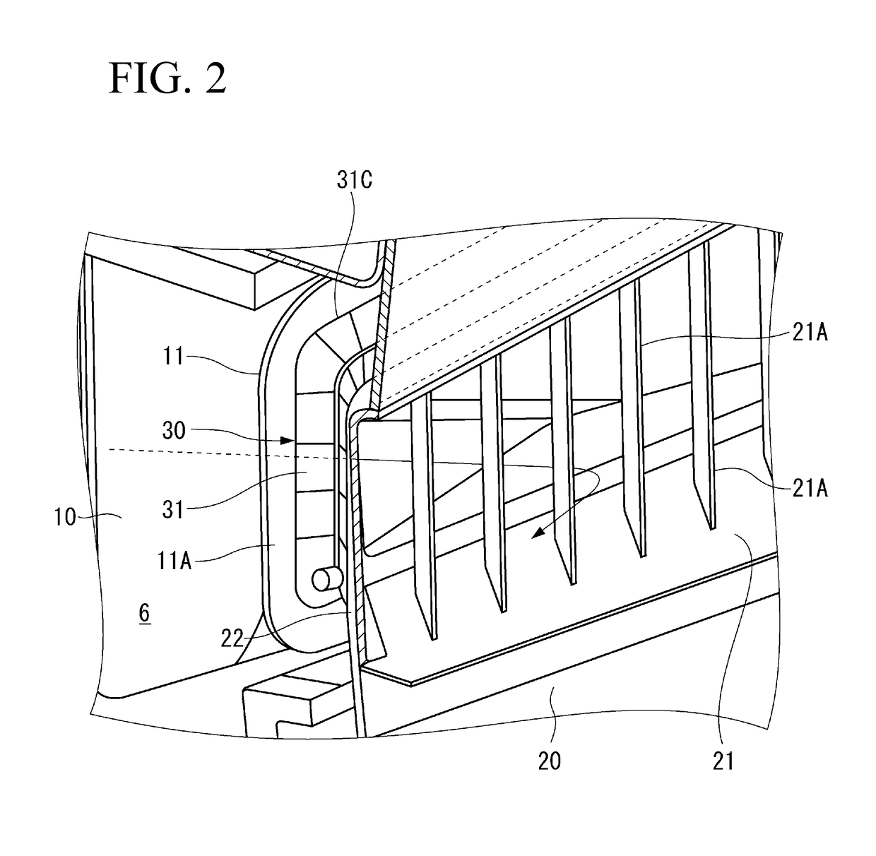 Aircraft seal structure and aircraft