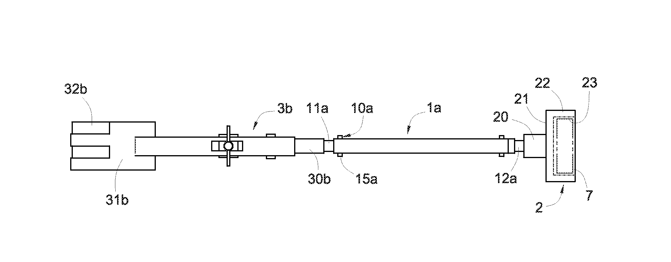 Extension rod working with fixer for handheld, portable, mobile devices