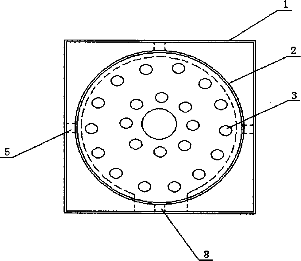 Electrohydraulic box for high voltage liquid resistor