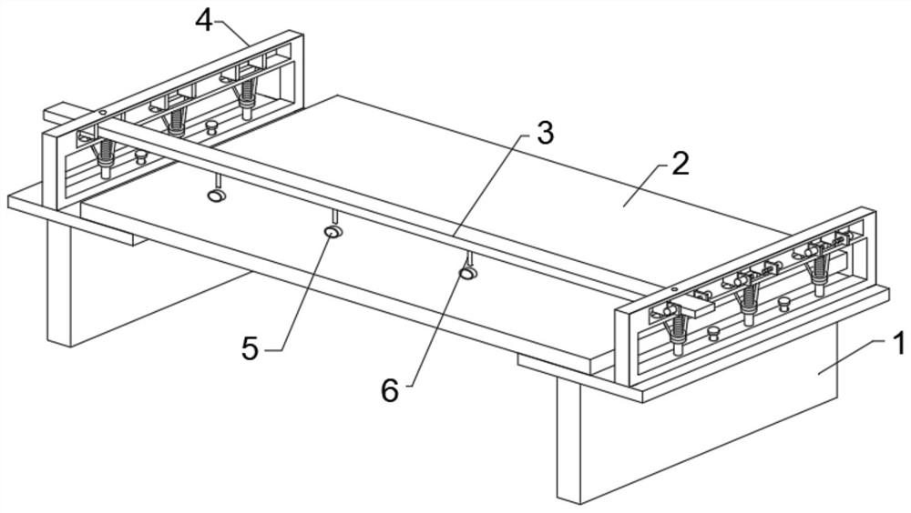 Reverse support structure of steel bar truss