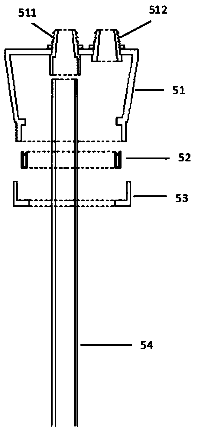 A method for descaling a wall-mounted double-port solar heat collecting tube