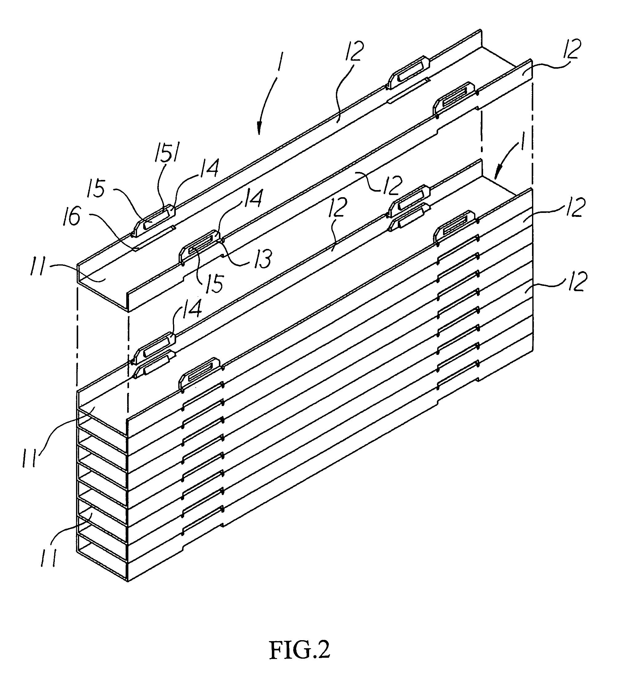 Stackable heat sink