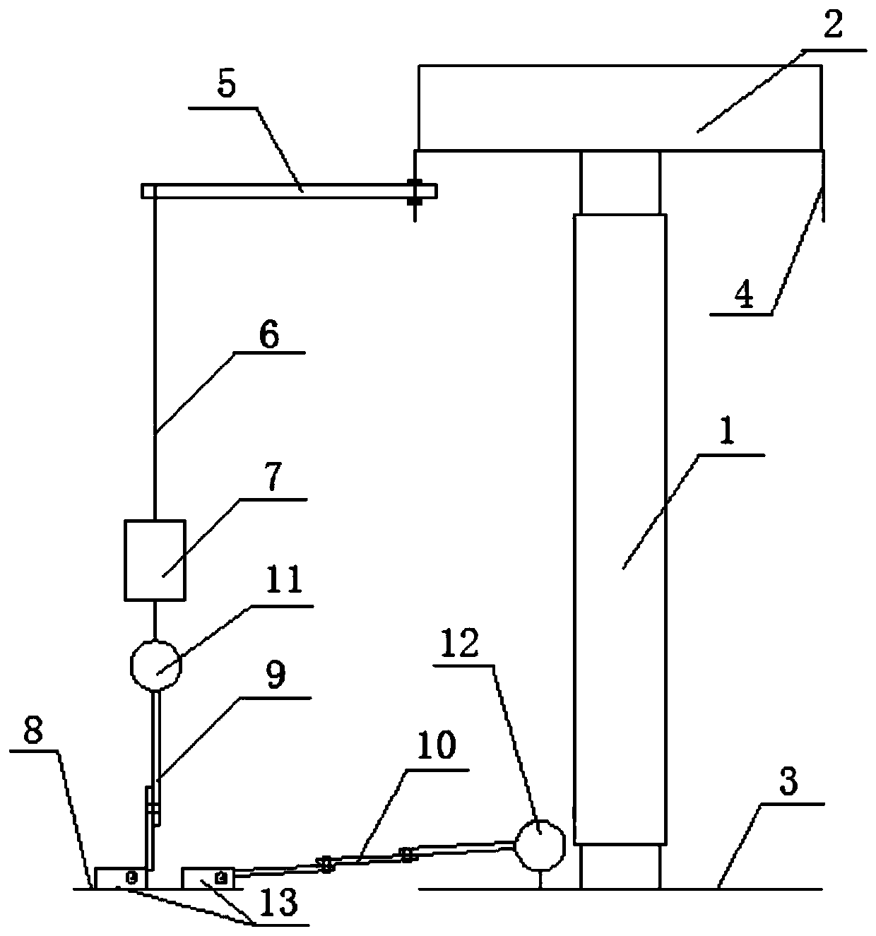 Pre-pressing sedimentation monitoring device and method of full framing