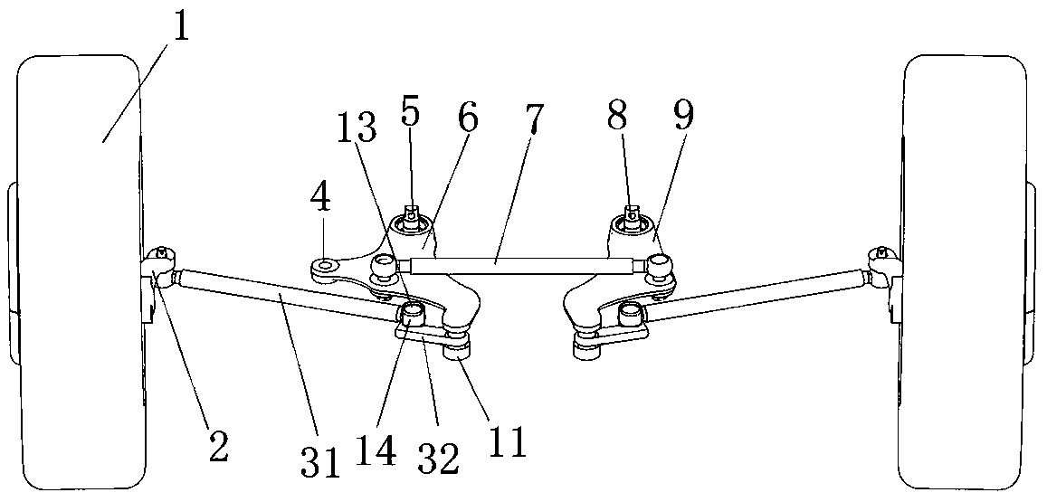 Steering transmission system and vehicle