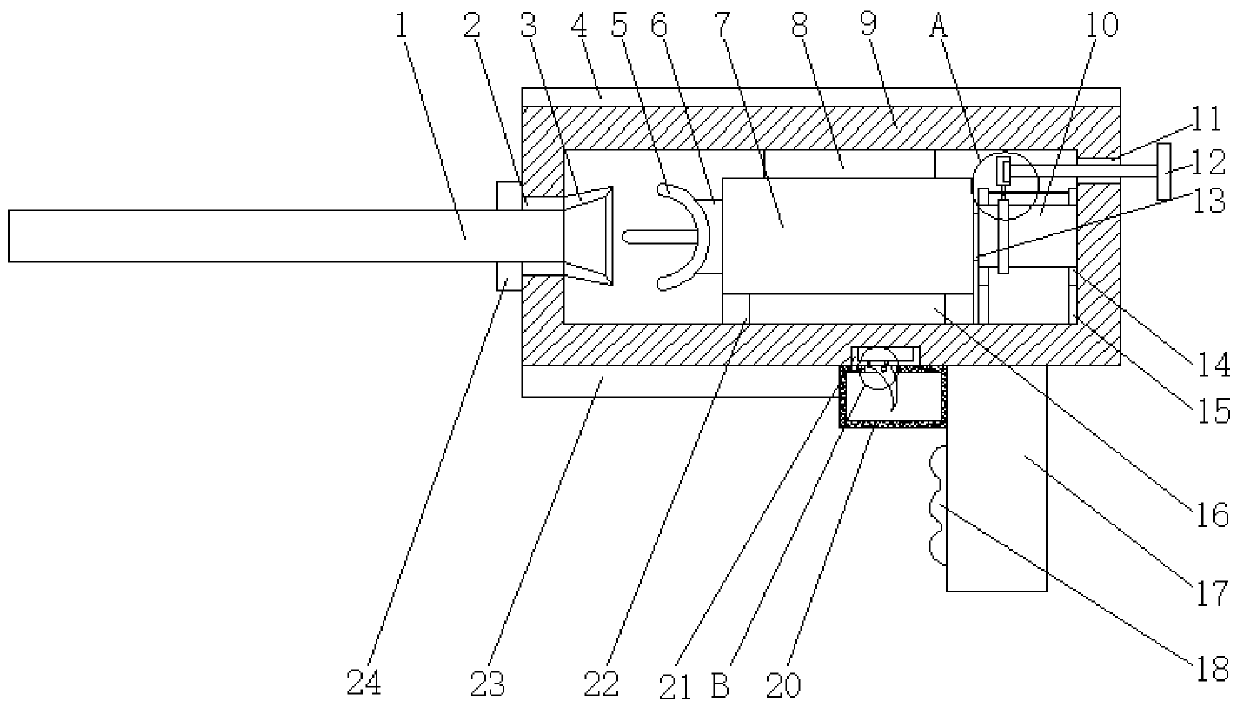 Transducer for ultrasonic scalpel