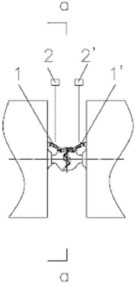 Automatic detecting device for wrong hooks of special gondola