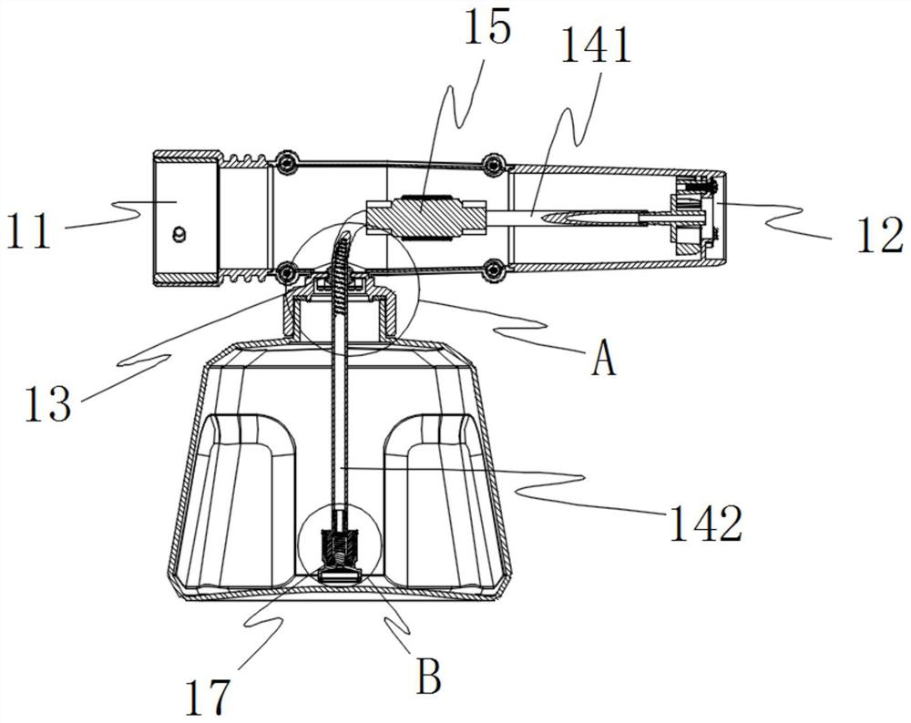 Mist generator using wind energy and mist sprayer