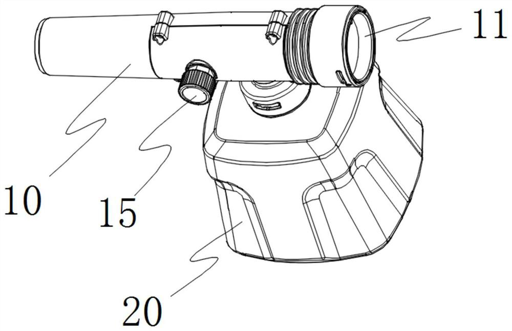 Mist generator using wind energy and mist sprayer