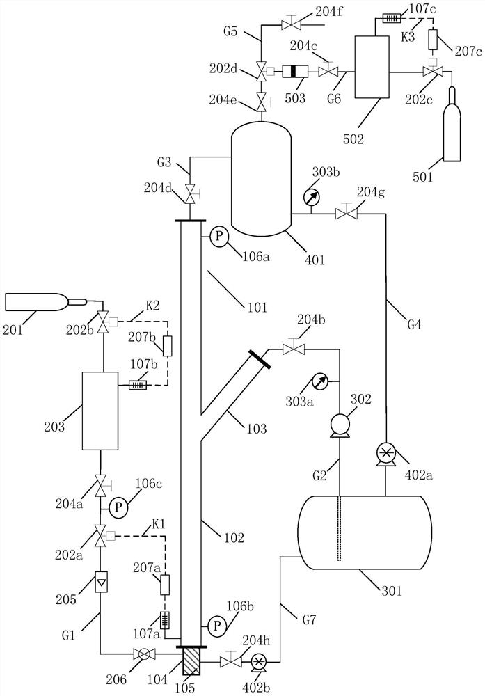 Rescue well killing simulation experiment device and method