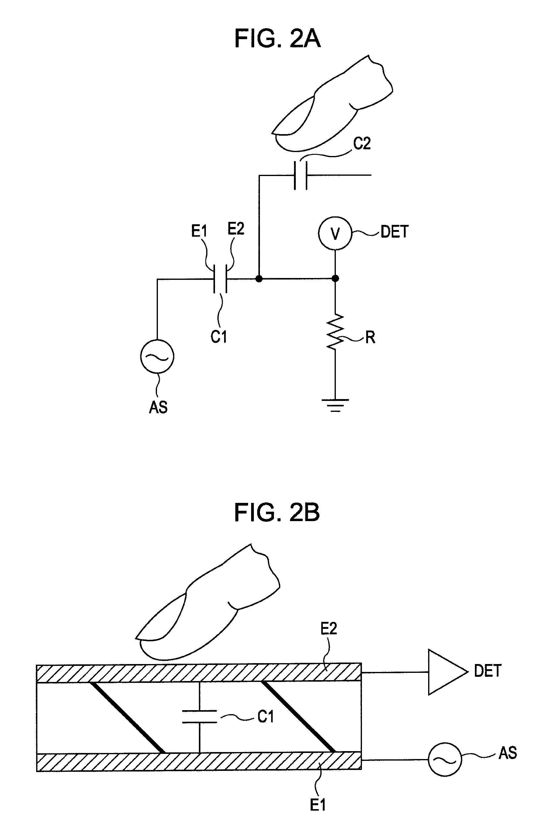 Touch detection device and display device having touch sensor function