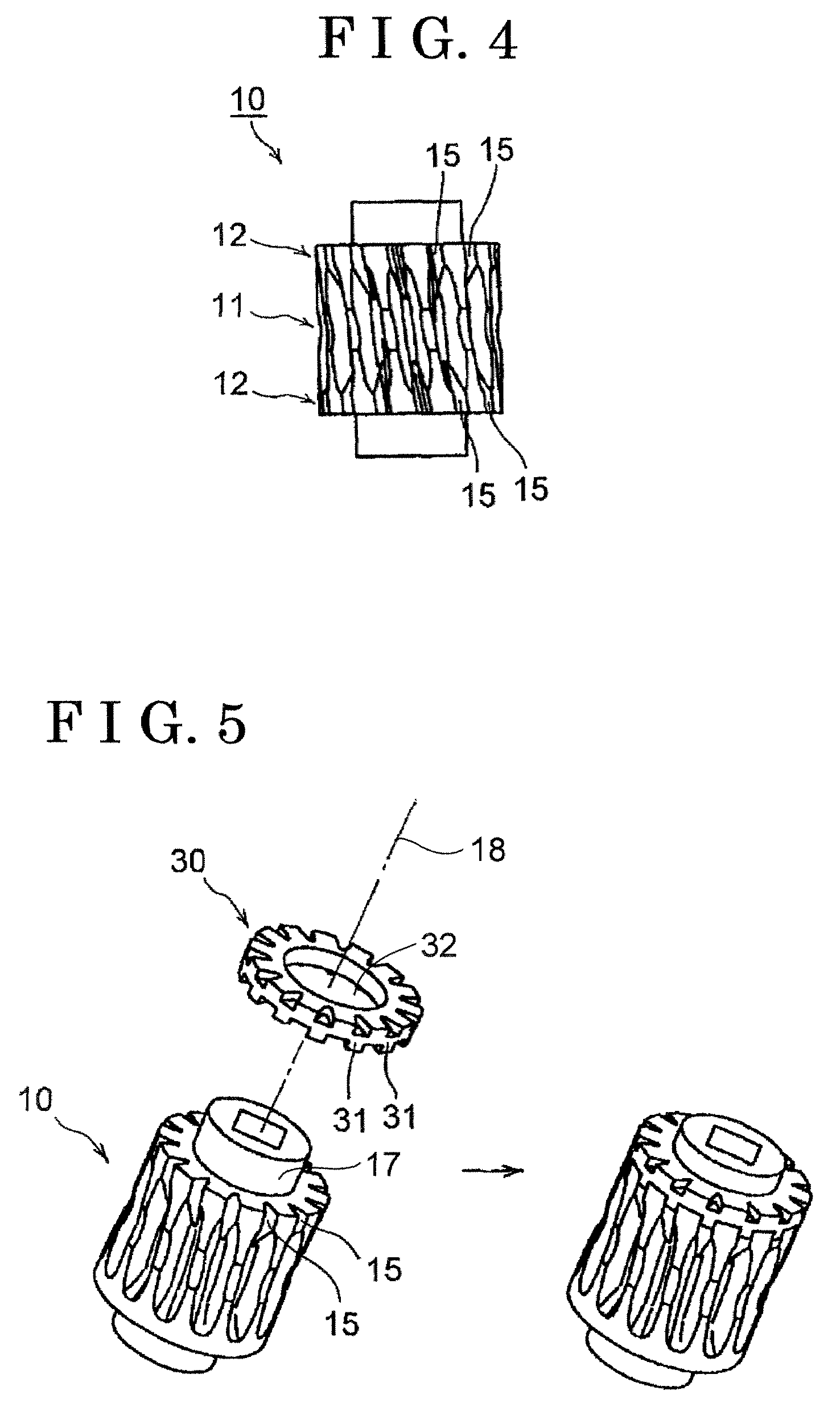 Worm wheel and worm gear