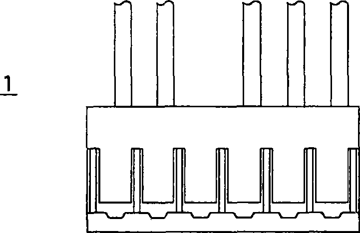 Structure for drawing out lead wires from a coil device