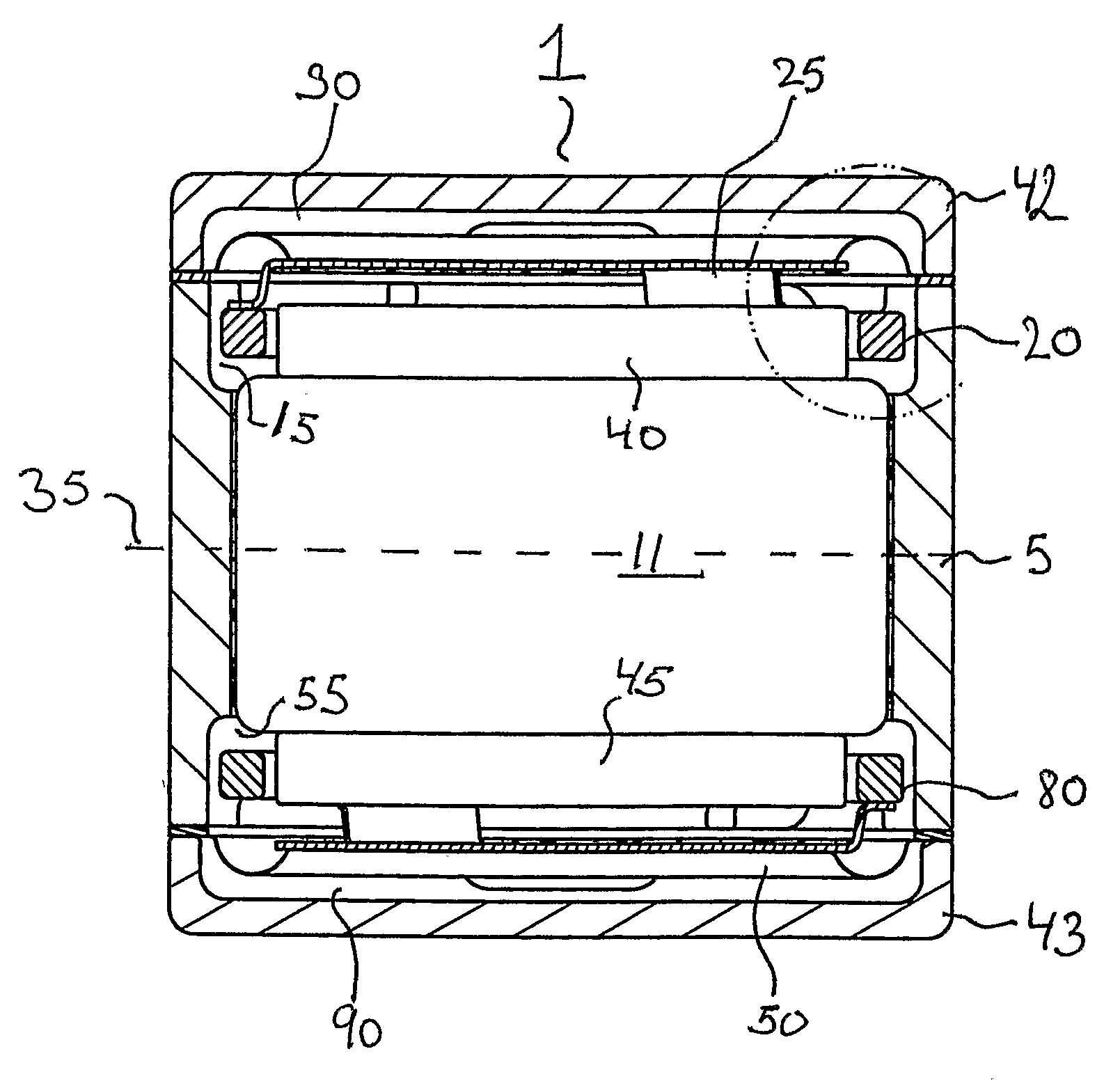 Dual Diaphragm Electroacoustic Transducer