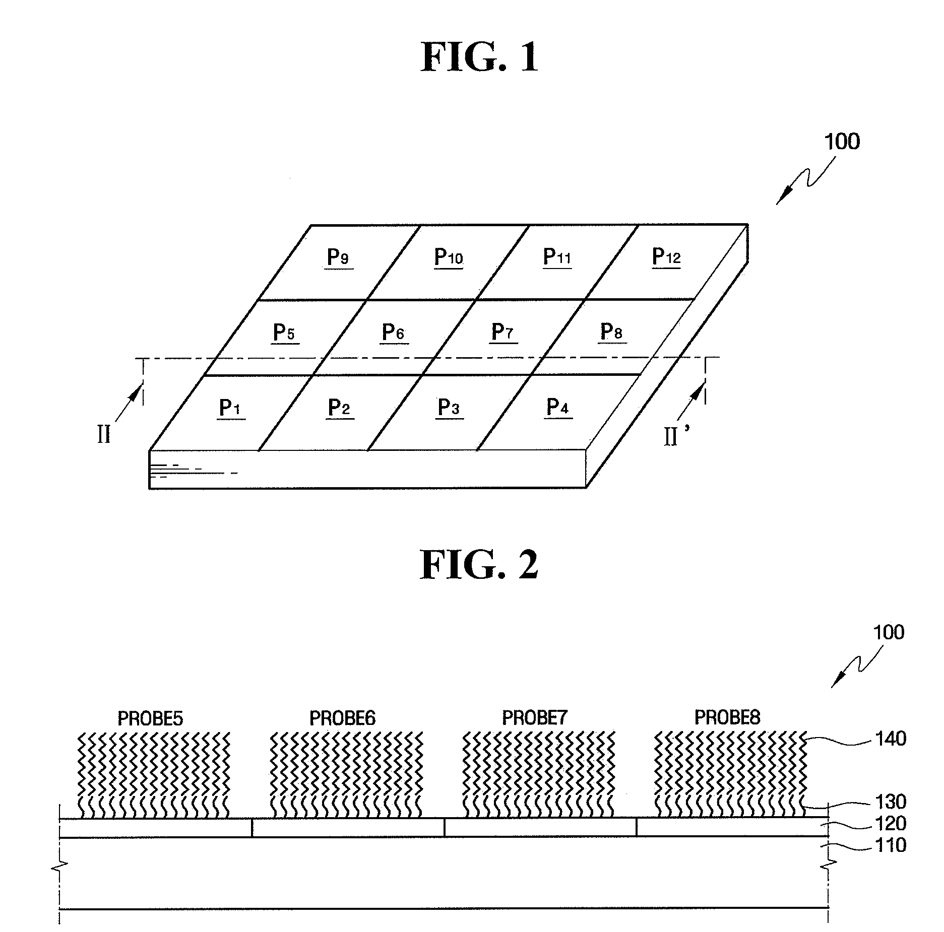 Mask set for microarray, method of fabricating mask set, and method of fabricating microarray using mask set