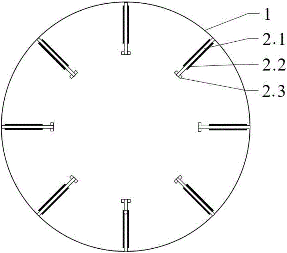 Rotary hammering-type moon-surface piezoelectric power generation device and work mode thereof